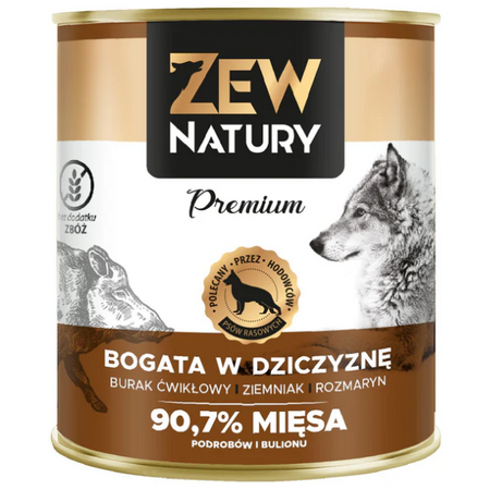 Zew Natury Premium bogata w dziczyznę, 800 g