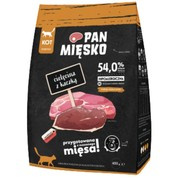 Pan Mięsko cielęcina z kaczką dla kota M 400 g