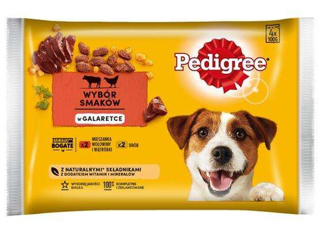 Pedigree Wołowina/Drób saszetki 4x100g