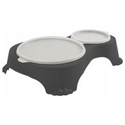 Rotho miska podwójna z pokrywką dla psa 1 l/280 ml