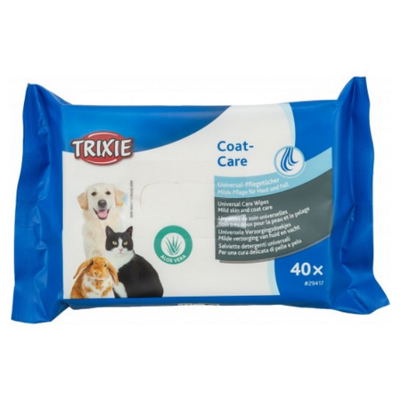 Trixie uniwersalne chusteczki pielęgnacyjne 40 szt.