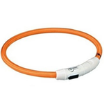 Pierścień z lampą błyskową USB, L–XL: 65 cm/o 7 mm,pomarańczowy