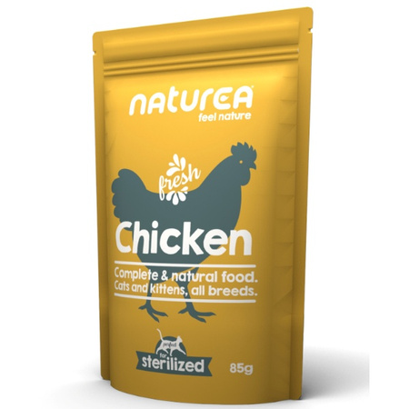 Naturea Sterilized saszetka kurczak 85 g