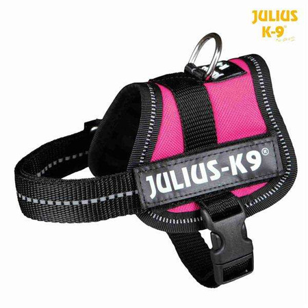 Uprząż Julius-K9, Baby 1/XS: 30–40 cm, fuksja