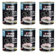 ZESTAW Pan Mięsko indyk z dorszem dla psa 6 x 400 g