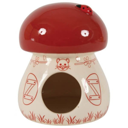 Domek ceramiczny grzybek
