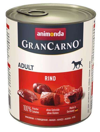 Animonda GranCarno Adult Rind Wołowina puszka 800g