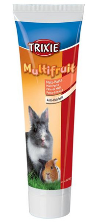 Pasta słodowa dla królika i małych gryzoni, multiowocowa, 100 g