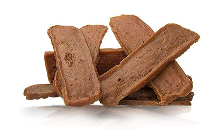 Pausesnack przysmak dla psa, paski z wołowiną 500g