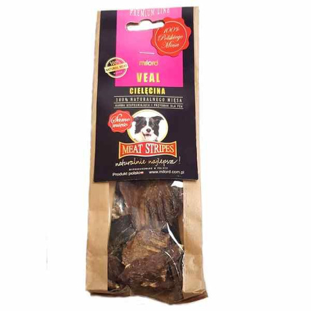 Milord mięso suszone - cielęcina kawałki 80 g, 150 g, 400 g