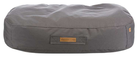 Poduszka Outbag Vital, 120 × 90 cm, ciemnoszara