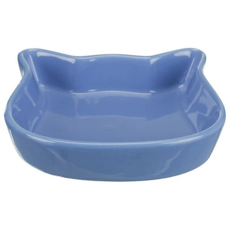 Miska ceramiczna w kształcie głowy kota,  0.25 l/12 cm