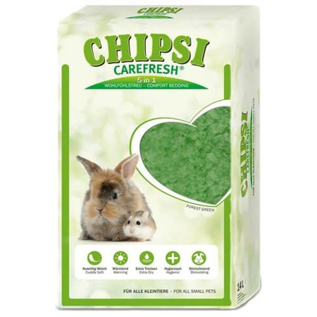 Chipsi care fresh forest green ściółka dla królika, gryzoni 14 l