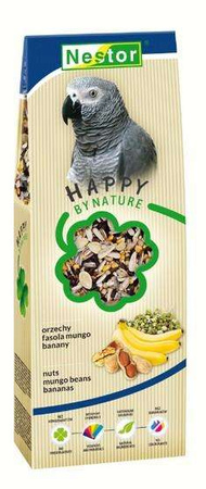 Nestor Pokarm Papuga duża orzechy, fasola mungo 700ml