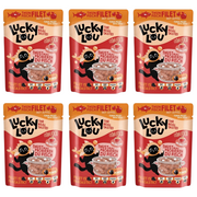 ZESTAW Lucky Lou Extrafood tuńczyk filety w sosie 6 x 70 g