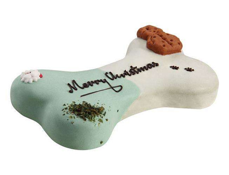 TORT DLA PSA  "MERRY CHRISTMAS"  MIĘSNO - WARZYWNY