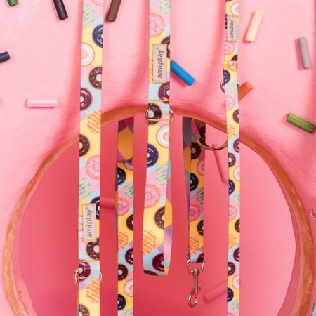 amiplay BeHappy 7in1 smycz regulowana Donut S