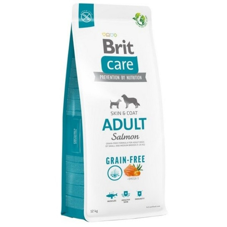 Brit Care Grain Free Small & Medium łosoś dla psa 12 kg