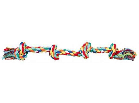 ZABAWKA SZNUR BAWEŁNIANY 54cm KOLOR