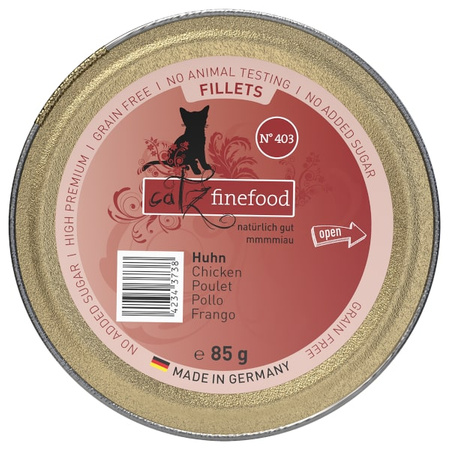 Catz Finefood Filety N.403 Kurczak tacka 85 g