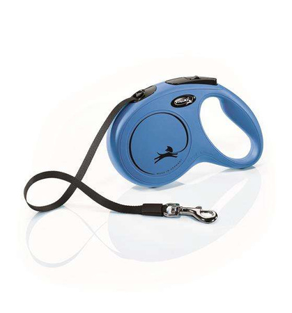 FLEXI SMYCZ New Classic TAŚMA  5 m, ROZM. S,CZERWONA, 15kg