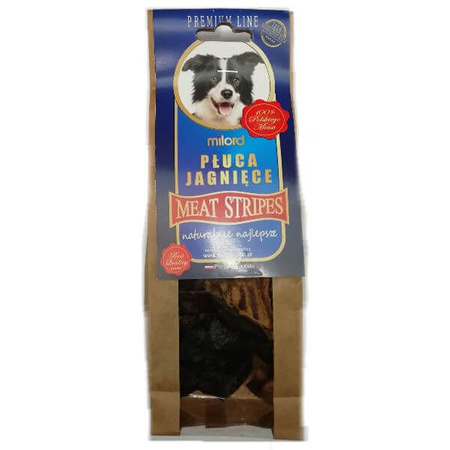 Milord mięso suszone - płuca jagnięce