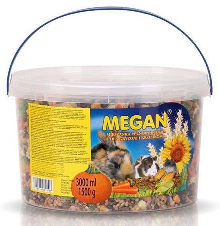 Megan pokarm dla gryzoni 3l [me5]