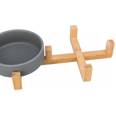 Trixie miski ceramiczne na stojaku dla psa 0.3 l / 31 × 6 × 16 cm