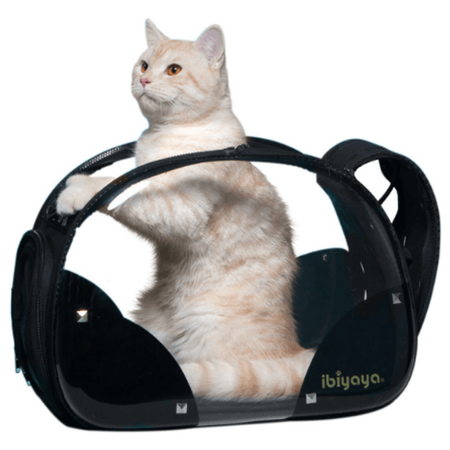 Ibiyaya transporter na ramię hard rock dla psa lub kota 46x30x32 cm