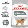 Royal canin mini dental care karma sucha dla psów dorosłych, ras małych, redukująca powstawanie kamienia nazębnego 1kg