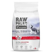 Karma sucha dla psa Vet Expert Raw Paleo Ultra Medium/Large Puppy wołowina 10 kg