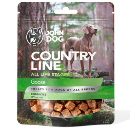 John Dog Country Line Chunkies gęś 100 g