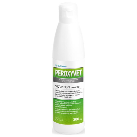 Peroxyvet szampon do przetłuszczonej sierści 200 ml