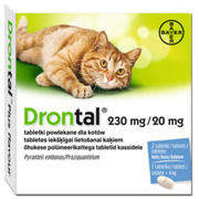 Bayer drontal kot 2 tabletki na 2x4kg