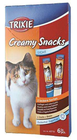 KREMOWE PRZEKĄSKI DLA KOTA (6 x 15g)