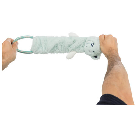 Junior, zabawka wisząca, dla szczeniąt, plusz/bawełna, 33 cm, szeleszcząca