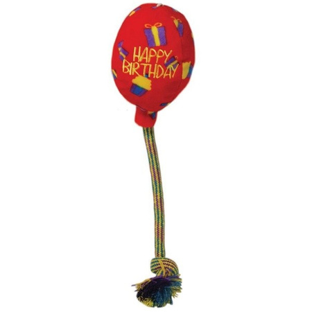 Kong Occasions Birthday Balloon czerwony M