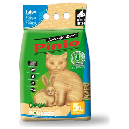 Super Pinio Tajga żwirek drewniany 10 l