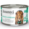 Amanova Cat Chicken & Shrimps - kurczak i krewetki w galaretce puszka 70g