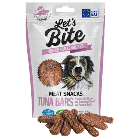 Let's bite meat snacks tuna bars 80 g