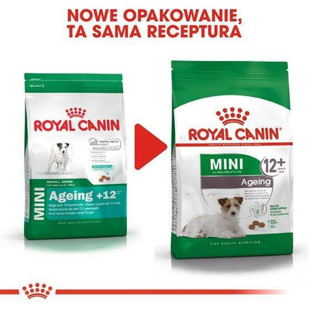 Royal canin mini ageing 12+ karma sucha dla psów dojrzałych po 12 roku życia, ras małych 3,5kg