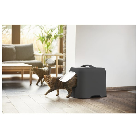 Rotho kuweta zamknięta biala dla kota 51 x 39,5 x 44,3 cm