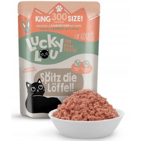 Lucky Lou Lifestage Adult Drób i królik 300g