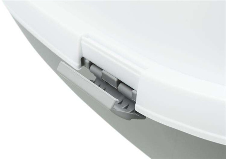 Primo XXL, kuweta kryta, biały/szary, 56 × 47 × 71 cm