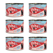 ZESTAW Lucky Lou Lifestage Adult drób i wołowina 6 x 200 g