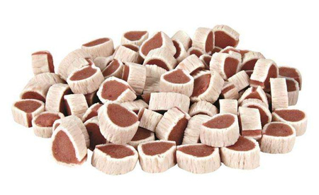 KRĄŻKI  KURCZAK-ŁOSOŚ 50g DLA KOTA