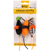 Dingo Halloween myszki z Salem dla kota 3 szt.