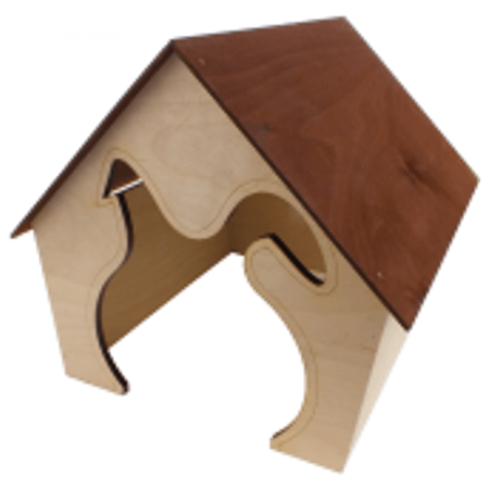 Pinokio domek dla królika uszy 2 31,5x33x29 cm