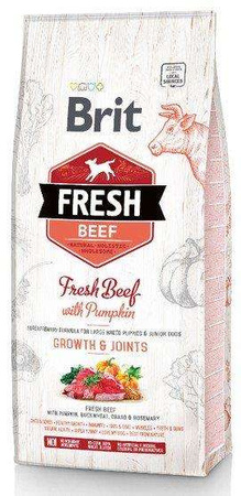 Brit fresh beef & pumpkin puppy large growth & joints