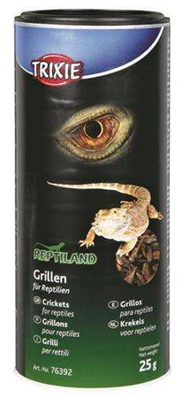 Pokarm dla gadów, świerszcze, 250 ml/25 g